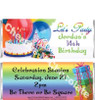 Rainbow Party Candy Wrappers Sample