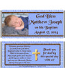 Baptism Blue Boy Candy Wrappers
