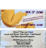 Fortune Candy Wrapper Sample