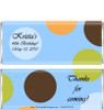 Brown Polka Dots Candy Wrappers Sample
