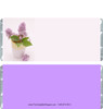 Lilac Candy Bar Wrappers