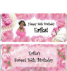 Pink Roses Candy Wrappers Sample