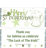 St. Patty's Day Candy Wrappers Sample