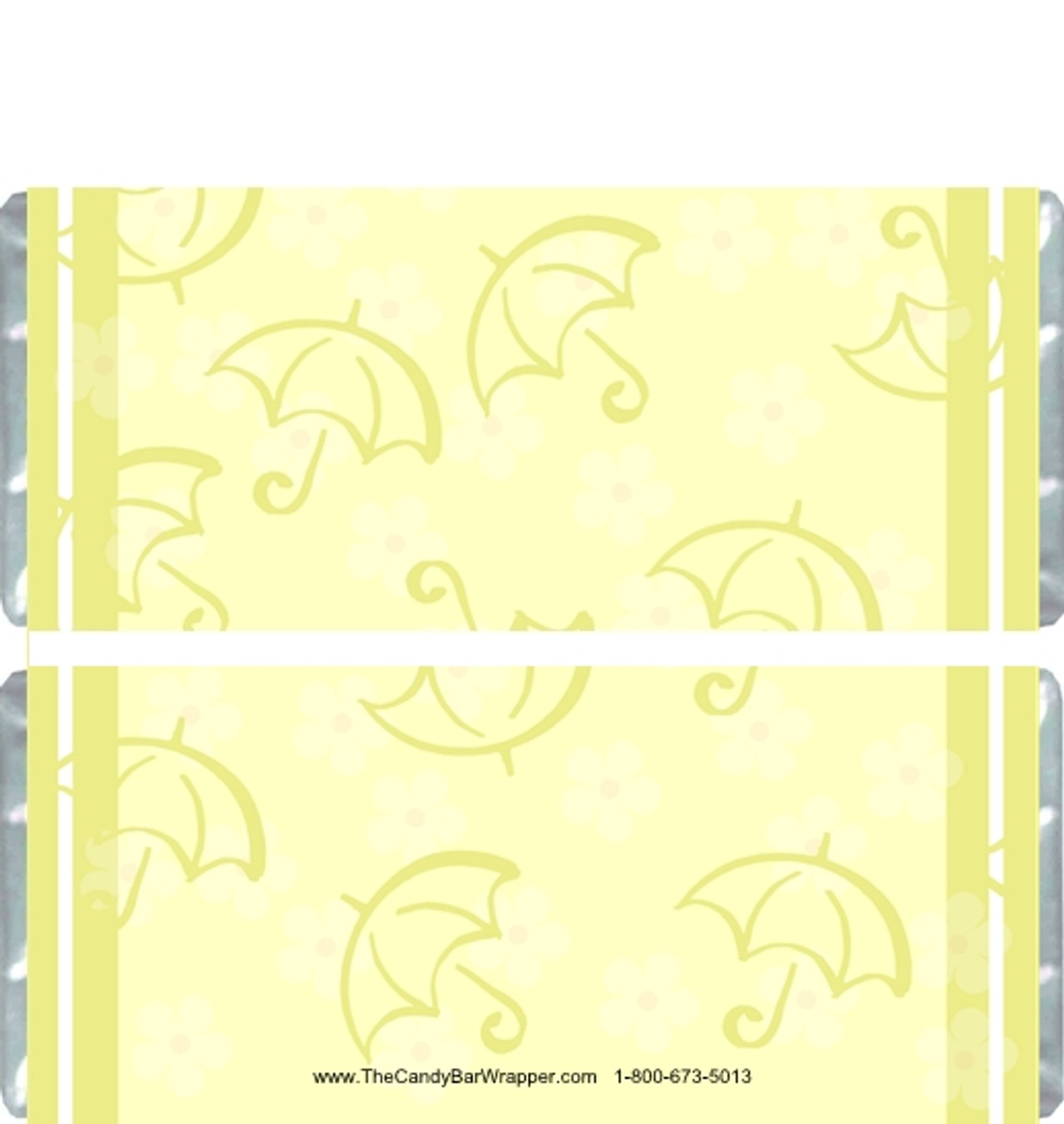 Yellow Flower Candy Bar Wrappers | The Candy Bar Wrapper