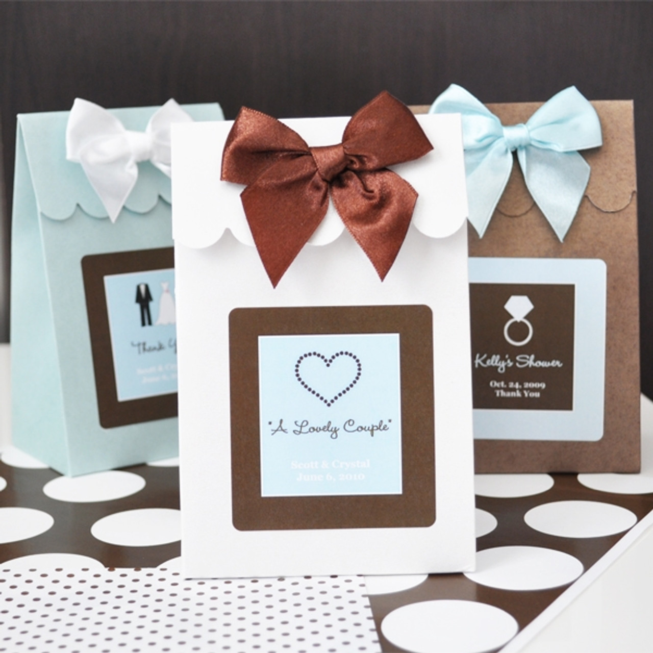 Sweet Shoppe Candy Boxes, Candy Wedding Favors