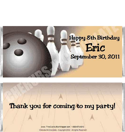 Bowling Candy Wrappers The Candy Bar Wrapper
