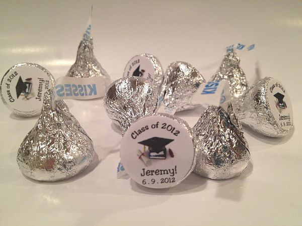 Graduation Personalized Hershey's Kisses | The Candy Bar Wrapper