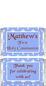 First Holy Communion Chocolate Bars at The Candy Bar Wrapper