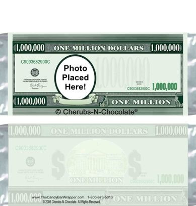 Money Candy Wrappers | The Candy Bar Wrapper