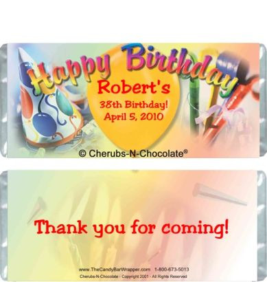 Zebra Birthday Mini Candy Wrapper | The Candy Bar Wrapper