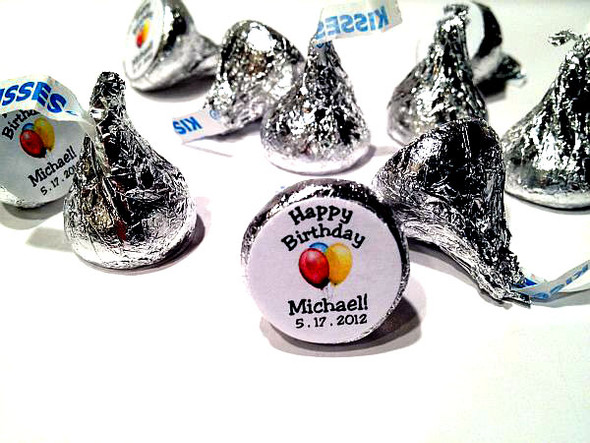 Birthday Personalized Hershey's Kisses