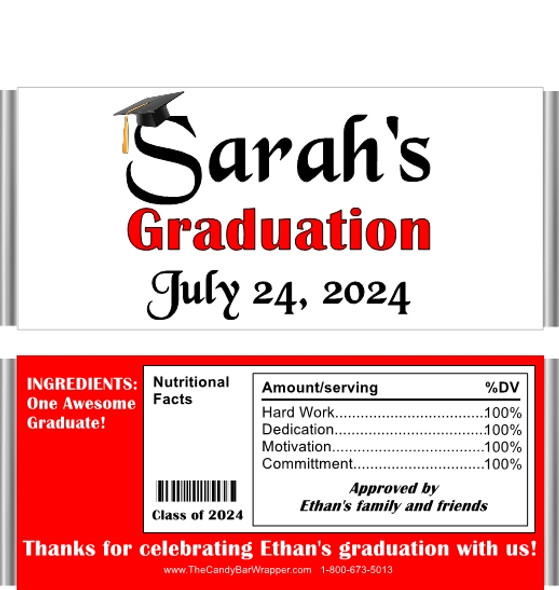 Graduation Chocolate Bars