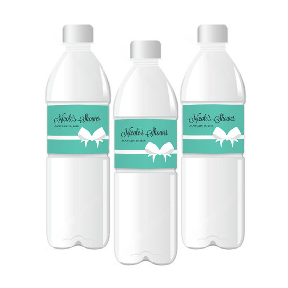 Bride & Co. Personalized Water Bottle Labels