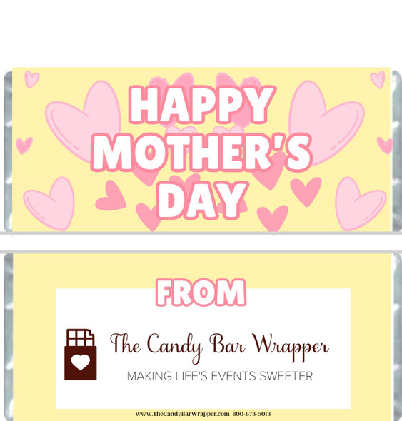 Mother's Day Chocolate Bar Wrappers