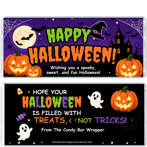 Happy Halloween Candy Wrappers