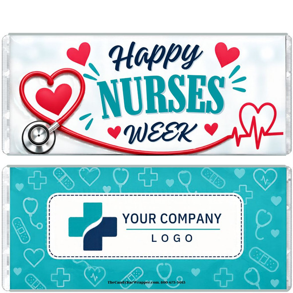 Happy Nurses Week Candy Wrappers