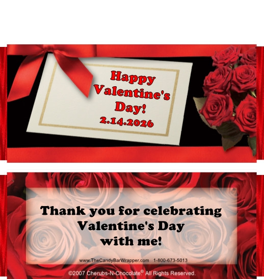 Red Rose Candy Wrappers