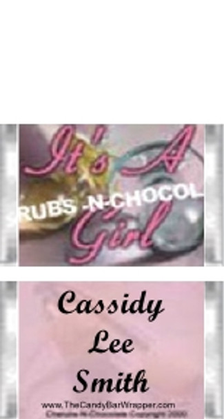 Mini Girl Candy Bars Sample