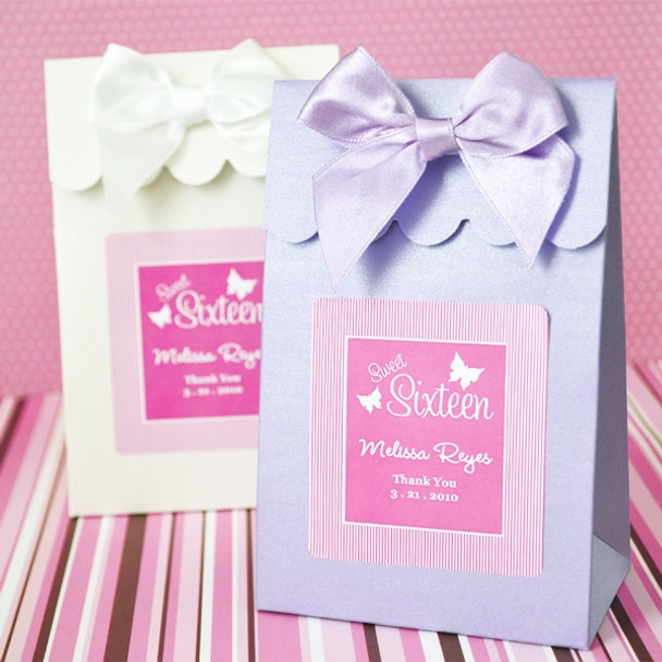 Sweet Sixteen Candy Boxes