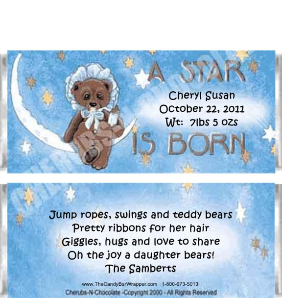 A Star is Born Candy Bars Sample