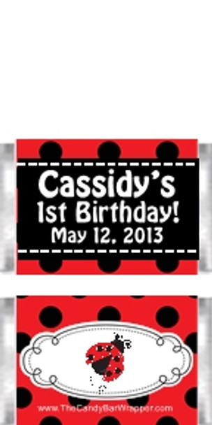 Ladybug Mini Candy Wrapper