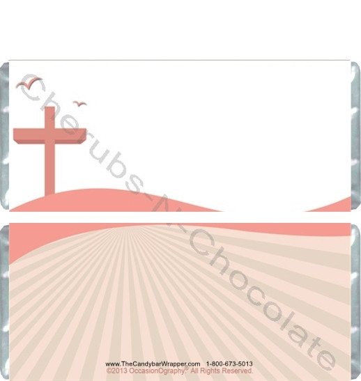 Baptism Candy Bar - The Candy Bar Wrapper