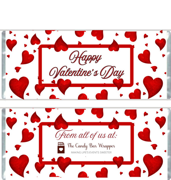 Custom Valentine Candy Wrappers