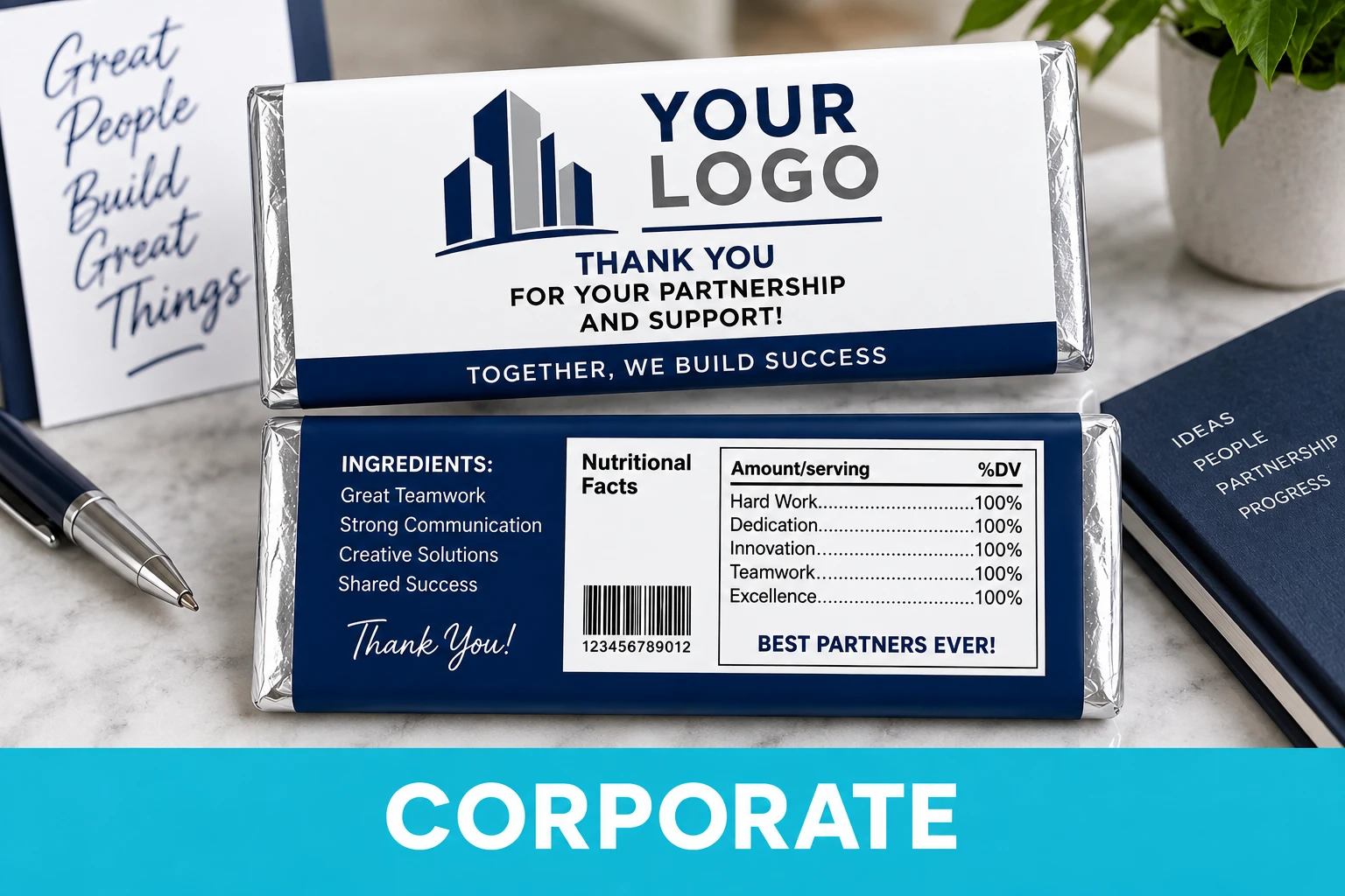 Corporate Candy Wrappers