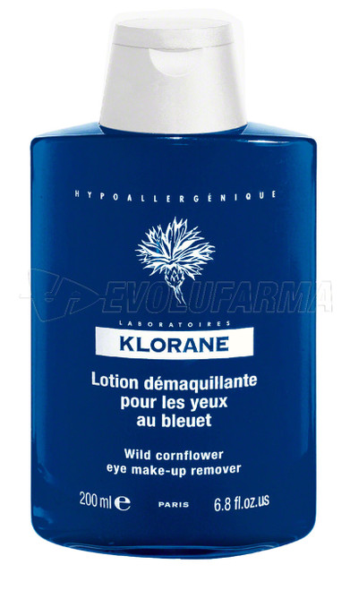 Klorane desmaquillante de ojos al aciano. envase de 200 mL.