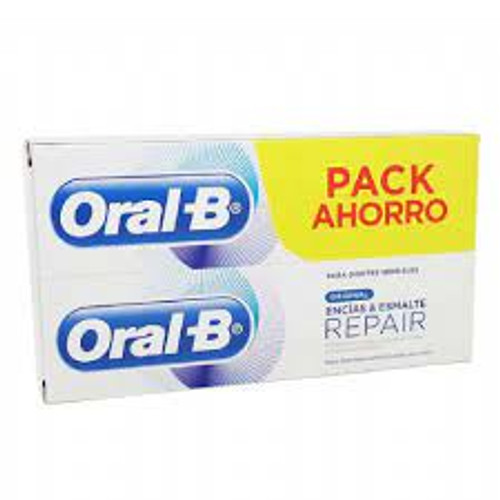 Oral-b gum & enamel original pasta dental duplo 2 x 125 mL