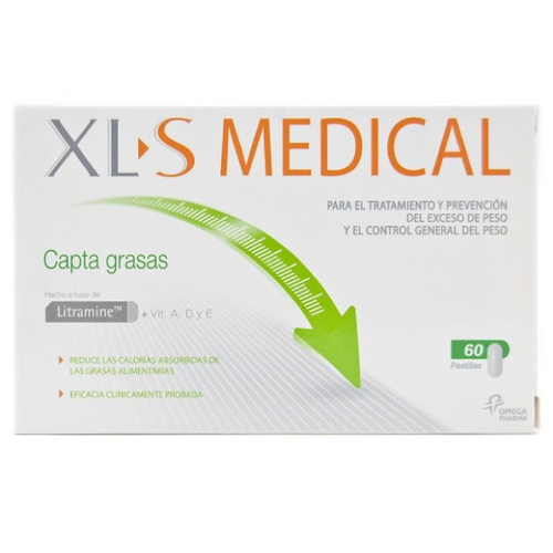 Xl s medical captagrasas 60 comprimidos