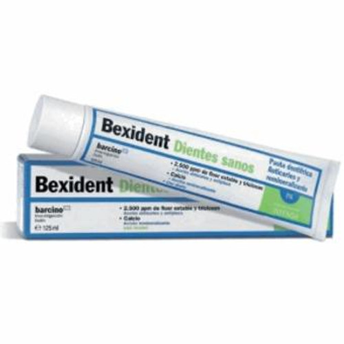 Bexident pasta dentífrica dientes sanos 125 mL