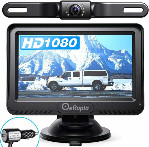 Car Rear View Backup Camera Cars HD Night Vision 4.3" Monitor Back Up Waterproof