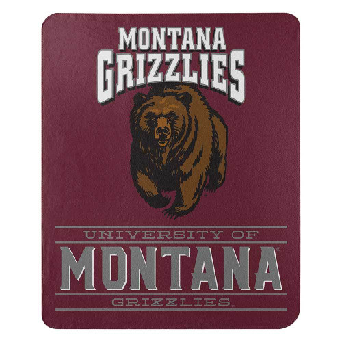 Montana OFFICIAL Collegiate "Control" Fleece Throw
