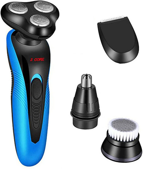 Electric razor for men Beard Trimmers 4 inch Razors 1 4D Men Waterproof Rotary Shaver Rechargeable Cordless Mens Razers 5Core SHV-4