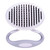 Pet Life ® 'Gyrater' Travel Self-Cleaning Swivel Grooming Pet Pin Brush
