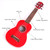 Soprano Ukulele 21 inch Mahogany Mini Kids Guitar Hawaiian ukelele Instrument Kit Wood ukalalee for Beginner Adults Kids Starter(Red)