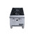 Commercial Gas Hotplate Cooktop in Stainless Steel with Two Lift-Off Burner Hot Plate