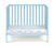 Palmer 3-in-1 Convertible Mini Crib Baby Blue w/ mattress pad