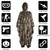 Kylebooker 3D Maple Leafy Hunting Camouflage Poncho Ghillie Suit Sniper Clothing Camo Cape Cloak