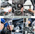 121pcs 1/2" 1/4" 3/8" Socket and Drive Tool Set Mechanics Tools Kit Ratchet Wrench Sockets Set Metric Drive Socket Set, 1/2" 1/4" 3/8" Drive Sizes with Plastic Toolbox