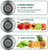 KOIOS Centrifugal Juicer Machines;  Juice Extractor with Extra Large 3inch Feed Chute Filter;  High Juice Yield for Fruits and Vegetables;  Easy to Clean;  100% BPA-Free;  1200W Dishwasher Safe