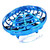 UFO Mini Drone Hand Operated Levitation LED RC Helicopter Flying Toys Kids Gift
