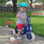 Toddler Electric Motorcycle Tricycle for Boys Girls 6V Rechargeable Battery