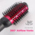 Hair Dryer Brush, MiroPure Hot Air Brush One Step Hair Dryer & Volumizer Brush Blow Dryer Styler with Leakage Protector for Straightening, Curling, Blow Dryer Curling Brush Rose Red