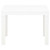 Garden Benches 2 pcs White Plastic