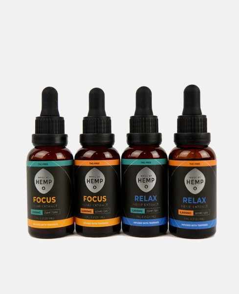 Made by Hemp THC Free Tinctures