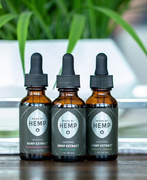 Made by Hemp Full Spectrum Distillate Based Cannabinoid Hemp Extract