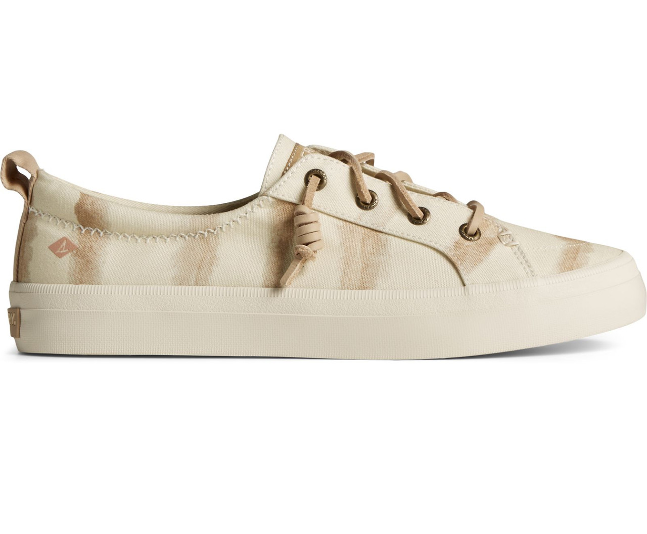 Crest Vibe Tie Dye Stripe Sneaker Taupe