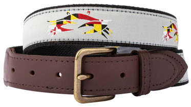 Rising Tide Signature Belt - Maryland Flag Crab Logo